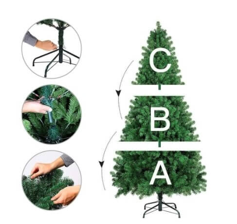 ต้นคริสต์มาส THAI SUN SPORT 150 CM. 5 ฟุต_3